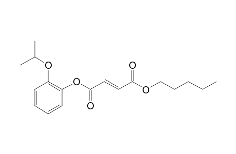 Fumaric acid, 2-isopropoxyphenyl pentyl ester