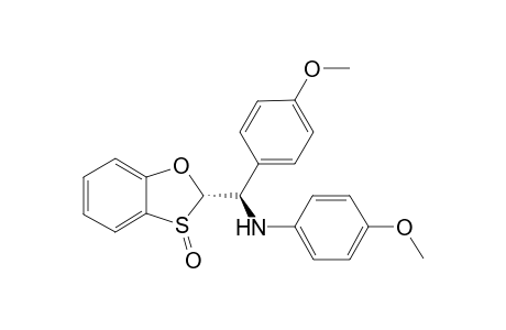 (2S,Ss)-2-[(1R)-1-(4-Methoxyphenyl)-1-(4-methoxyphenylamino)methyl]-1,3-benzoxathiole-3(2H)-oxide