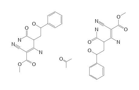 METHYL-3-AMINO-4-CARBAMOYL-2-CYANO-6-HYDROXY-6-PHENYL-2-HEXENOATE