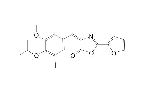(4E)-2-(2-furyl)-4-(3-iodo-4-isopropoxy-5-methoxybenzylidene)-1,3-oxazol-5(4H)-one