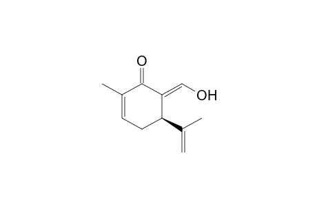 (5R)-6-Hydroxymethylene-5-isopropenyl-2-methyl-2-cyclohexenone
