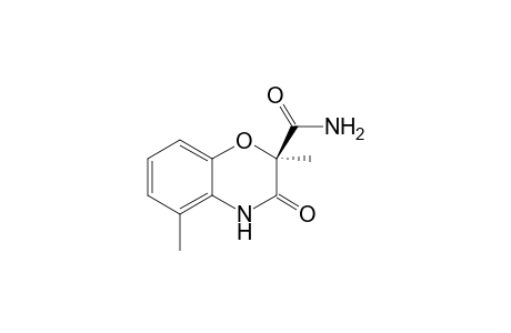 (S)-(-)-2,5-Dimethyl-3-oxo-3,4-dihydro-2H-1,4-benzoxazine-2-carboxamide