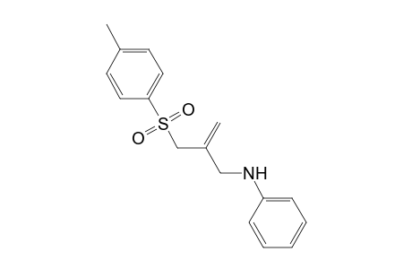 N-[2-(p-tolylsulfonylmethyl)allyl]aniline