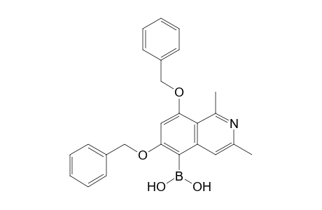 6,8-Dibenzyloxy-1,3-dimethylisoquinoline-5-boronic acid