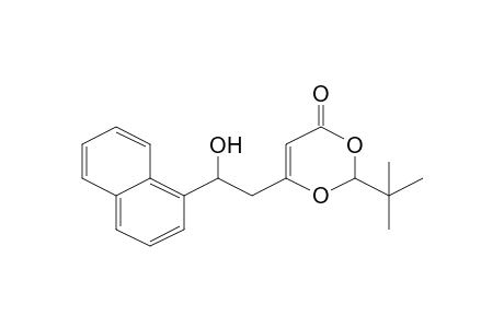 2-t-Butyl-6-(2-hydroxy-2-naphthalen-1-yl-ethyl)-[1,3]dioxin-4-one
