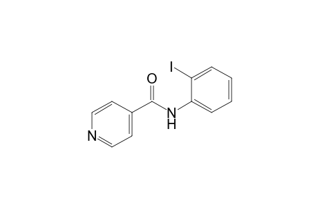 N-(2-Iodophenyl)-4-pyridinecarboxamide