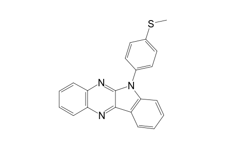 6-(4-(Methylthio)phenyl)-6H-indolo[2,3-b]quinoxaline