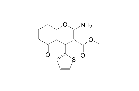 methyl 2-amino-5-oxo-4-(2-thienyl)-5,6,7,8-tetrahydro-4H-chromene-3-carboxylate