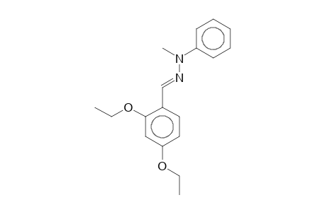 Phenylamine, N-methyl-N-(2,4-diethoxybenzylidenamino)-