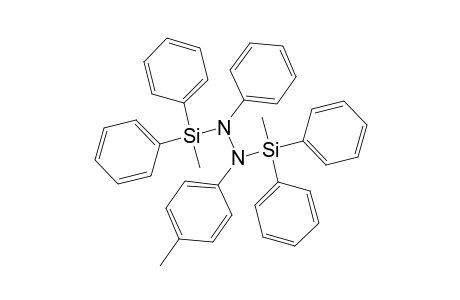 Hydrazobenzene, 4-methyl-N,N'-bis(methyldiphenylsilyl)-