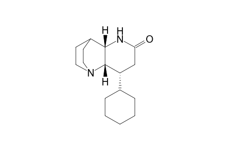 (4aS,8R,8aS)-8-Cyclohexyl-6-oxoperhydro-1,4-ethano-1,5-naphthyridine