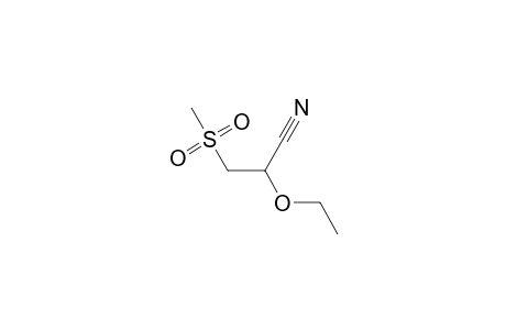 2-Ethoxy-3-(methylsulfonyl)propanenitrile