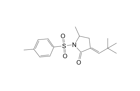 (3E)-3-(2,2-dimethylpropylidene)-5-methyl-1-(4-methylphenyl)sulfonyl-pyrrolidin-2-one
