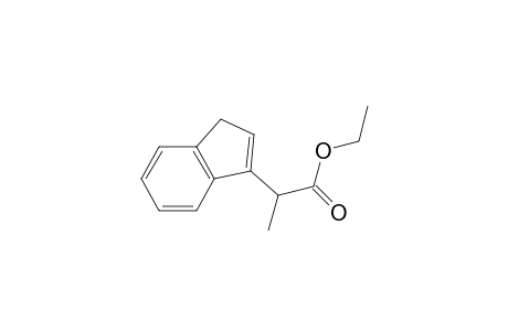 1H-Indene-3-acetic acid, .alpha.-methyl-, ethyl ester