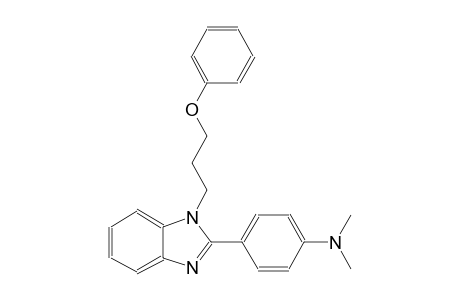 benzenamine, N,N-dimethyl-4-[1-(3-phenoxypropyl)-1H-benzimidazol-2-yl]-