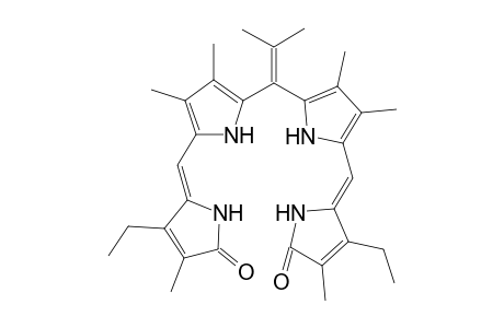 3,17-Diethyl-1,19-dioxo-2,7,8,12,13,18-hexamethyl-10-isopropylidene-biladiene-ac