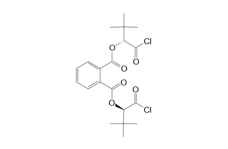 (R,R)-PHTHALIC-ACID-BIS-(1-CHLOROCARBONYL-2,2-DIMETHYL-PROPYL)-ESTER