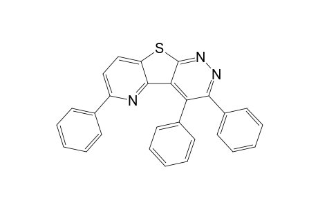 3,4,6-Triphenylpyrido[2',3':4,5]thieno[2,3-c]pyridazine