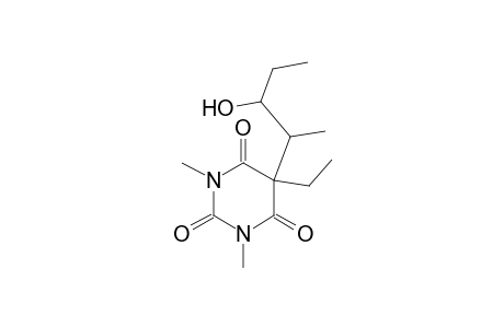 1,3-Dimethyl-5-ethyl-5-(3-hydroxypent-2-yl)barbituric acid
