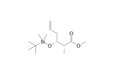(2R,3R)-Methyl 3-tert-Butyldimethylsilyloxy-2-methylhex-5-enoate