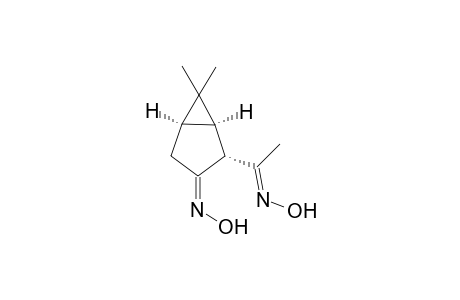 (1R,2R,5R)-6,6-Dimethyl-3-hydroxyimino-2-(1-hydroxyiminoethyl)bicyclo[3.1.0]hexane