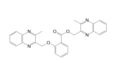 (3-methylquinoxalin-2-yl)methyl 2-((3-methylquinoxalin-2-yl)methoxy)benzoate