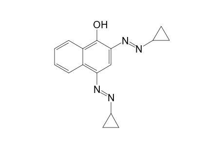 2,4-bis[Cyclopropyl-azo]-1-naphthol