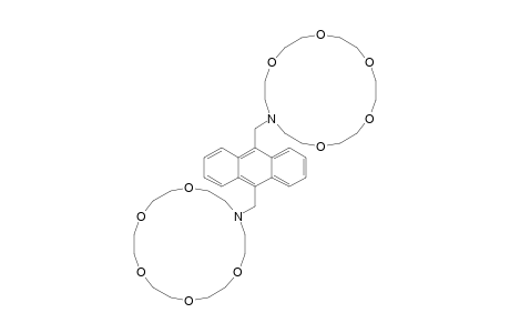 16-[[10-(1,4,7,10,13-pentaoxa-16-azacyclooctadec-16-ylmethyl)-9-anthracenyl]methyl]-1,4,7,10,13-pentaoxa-16-azacyclooctadecane