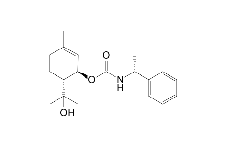 N-[(R)-1-phenylethyl-O-(3R,4R)-8-hydroxy-1-p-menthen-3-yl]-urethane