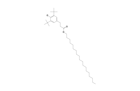 3-(3,5-ditert-butyl-4-hydroxy-phenyl)propionic acid nonadecyl ester