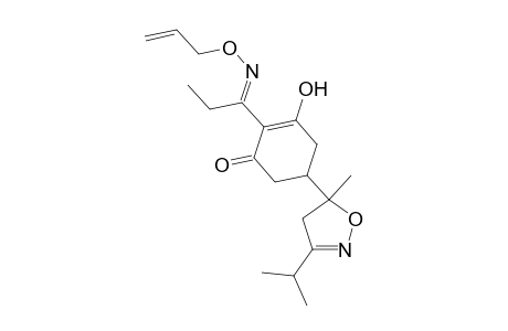 2-Cyclohexen-1-one, 5-[4,5-dihydro-5-methyl-3-(1-methylethyl)-5-isoxazolyl]-3-hydroxy-2-[1-[(2-propenyloxy)imino]propyl]-