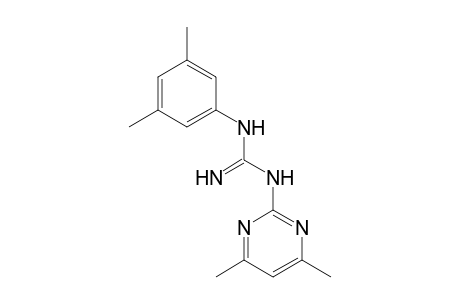N-(3,5-dimethyl-phenyl)-N'-(4,6-dimethyl-pyrimidin-2-yl)-guanidine
