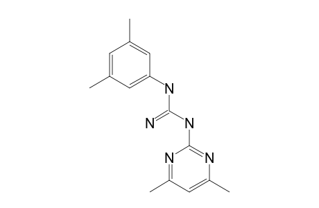 N-(3,5-dimethyl-phenyl)-N'-(4,6-dimethyl-pyrimidin-2-yl)-guanidine