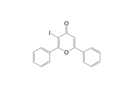 3-iodanyl-2,6-diphenyl-pyran-4-one