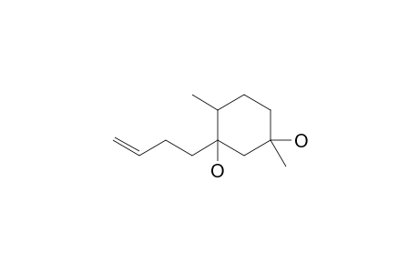 1,4-Dimethyl-3-(3-butenyl)-1,3-cyclohexanediol