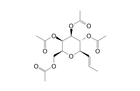 TRANS-2,3,4,6-TETRA-ACETYL-1-DEOXY-1'-PROP-1-ENYL-BETA-D-GALACTOPYRANOSIDE