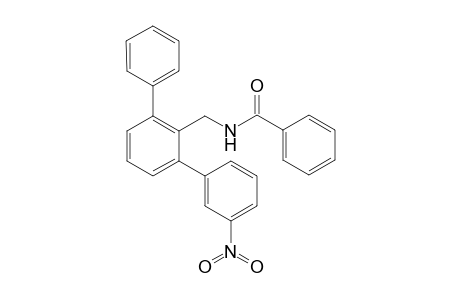 1-Benzoylamidomethyl-6-(3-nitrophenyl)-2-phenylbenzene