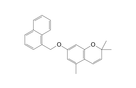7-[(1'-Naphthyl)methyloxy]-2,2,5-trimethylchromene