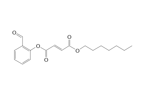 Fumaric acid, 2-formylphenyl heptyl ester