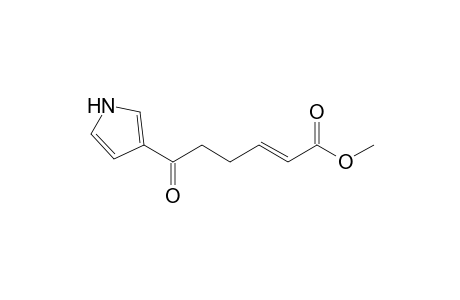 Methyl 6-oxo-6(1H)-pyrrol-3-yl)-2-hexenoate