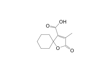 2-Methyl-3-oxo-4-oxaspiro[4.5]dec-1-ene-1-carboxylic acid