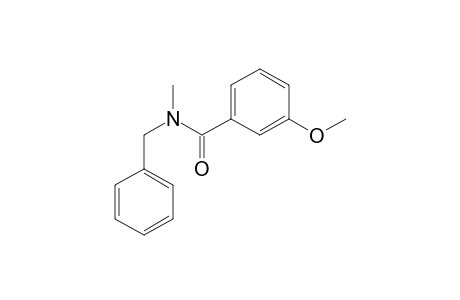 N-Benzyl-3-methoxy-N-methylbenzamide
