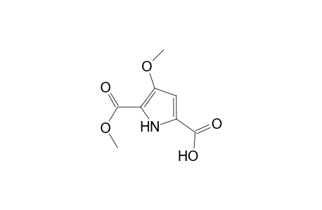 3-Methoxy-2-(methoxycarbonyl)pyrrole-5-carboxylic acid