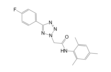 2-[5-(4-fluorophenyl)-2H-tetraazol-2-yl]-N-mesitylacetamide