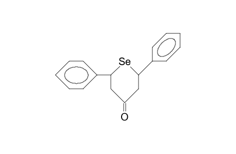 R-2,cis-5-Diphenyl-selenan-4-on