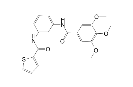 N-{3-[(3,4,5-trimethoxybenzoyl)amino]phenyl}-2-thiophenecarboxamide