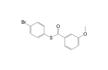 benzenecarbothioic acid, 3-methoxy-, S-(4-bromophenyl) ester
