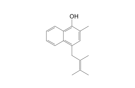 4-(2,3-Dimethylbut-2-enyl)-2-methylnaphthol