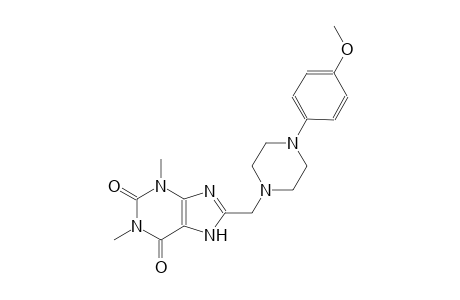 8-{[4-(4-methoxyphenyl)-1-piperazinyl]methyl}-1,3-dimethyl-3,7-dihydro-1H-purine-2,6-dione