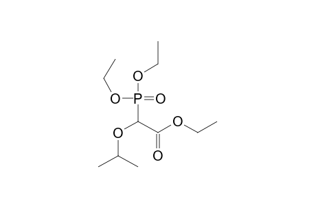 2-Diethoxyphosphoryl-2-isopropoxy-acetic acid ethyl ester